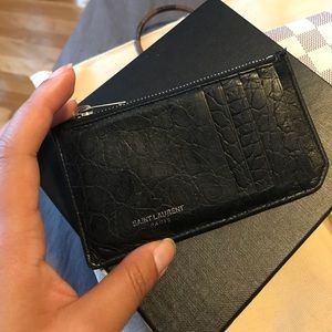Saint Laurent Fragments Card case